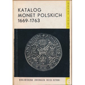 Katalog monet polskich 1669-1763, T. Jabłoński 1969, twarda oprawa