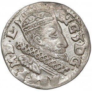 Zygmunt III Waza, Trojak Lublin 1600 - z kryzą - b.ładny