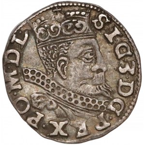 Zygmunt III Waza, Trojak Wschowa 1599 - z kokardą