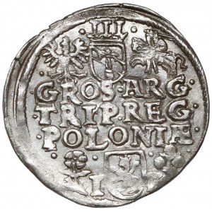 Zygmunt III Waza, Trojak Wschowa 1596 - bardzo ładny