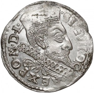 Zygmunt III Waza, Trojak Bydgoszcz 1598 - B z prawej - piękny