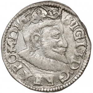Zygmunt III Waza, Trojak Poznań 1594 - inicjały V-I - rzadszy