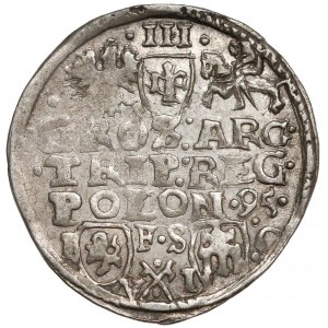 Zygmunt III Waza, Trojak Bydgoszcz 1595 - haki i VI