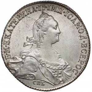 Russia, Catherine II, Rouble 1774 СПБ, ΘΛ - aUNC
