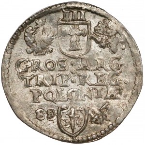 Zygmunt III Waza, Trojak Poznań 1588 - bez ID - rzadki