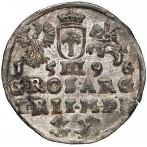 Zygmunt III Waza, Trojak Wilno 1596 - Koste - rzadki