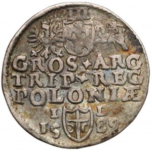 Zygmunt III Waza, Trojak Olkusz 1589 