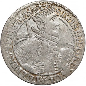 Zygmunt III Waza, Ort Bydgoszcz 1621 PRVS.MAS - wąska korona (R2)