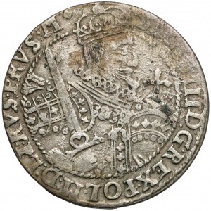 Zygmunt III Waza, Ort Bydgoszcz 1622 PRVS:M - przebitka N/G