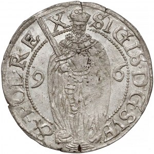 Zygmunt III Waza, 1 öre Sztokholm 1596 - piękny