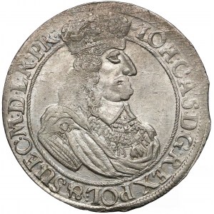 Jan II Kazimierz, Ort Gdańsk 1661 DL - piękny