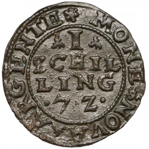 Inflanty, Szeląg Dahlen 1572 - b. ładny 