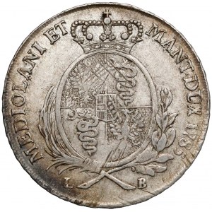 Włochy, Księstwo Mediolanu, Józef II Habsburg, Scudo 1785