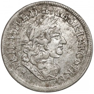 Deutschland, Brandenburg-Deutschland, Preußen, Friedrich Wilhelm, 18 Groschen Königsberg 1674 HS