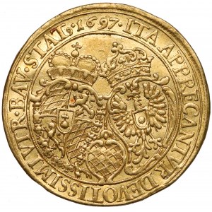 Deutschland, Kurfürstentum Bayern, Maximilian II. Emanuel, 2 Dukaten 1697