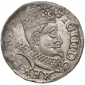 Zygmunt III Waza, Trojak Wschowa 1599 - bez kokardy