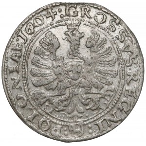 Zygmunt III Waza, Grosz Kraków 1604 - Lewart