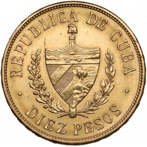 Kuba, 10 peso 1915