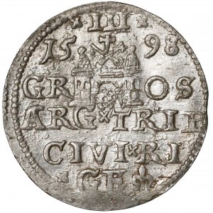 Zygmunt III Waza, Trojak Ryga 1598 