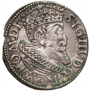 Zygmunt III Waza, Trojak Ryga 1619 - ostatni - rzadki 