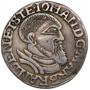 Śląsk, Jan Kostrzyński, Trojak Kostrzyń 1544