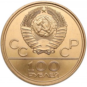 Rosja/ZSRR, 100 rubli 1977 - Olimpiada Moskwa