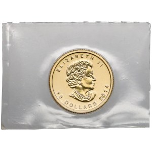 Kanada, 10 dolarów 2014 - Lis polarny