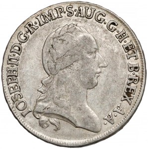 Włochy, Księstwo Mediolanu, Józef II Habsburg, 1/2 scudo 1786
