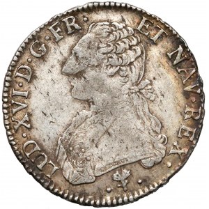 France, Louis XVI, Écu 1784-L, Bayonne