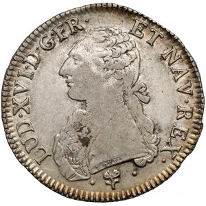 France, Louis XVI, Écu 1785-L, Bayonne