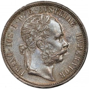 Austria, Franz Joseph I, Florin 1873