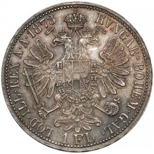 Austria, Franz Joseph I, Florin 1873