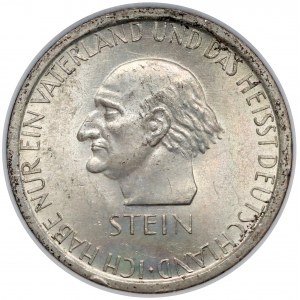 Deutschland, Weimarer Republik, 3 Reichsmark 1931-A - 100. Todestag des Freiherrn Stein - NGC MS63