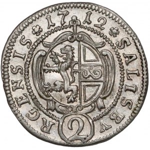 Österreich, Fürsterzbistum Salzburg, 2 Kreuzer 1712