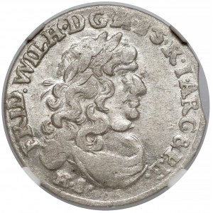 Niemcy, Prusy-Brandenburgia, Fryderyk Wilhelm, Szóstak Królewiec 1682 HS