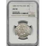 Deutschland, Brandenburg-Deutschland, Preußen, Friedrich Wilhelm, 18 Groschen Königsberg 1684 HS - NGC AU58