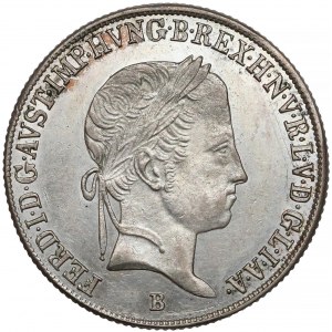 Hungary, Ferdinand I, 20 Kreuzer 1847-B