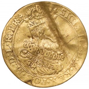 Zygmunt III Waza, Dukat Gdańsk 1614 - wąska kryza - RZADKOŚĆ