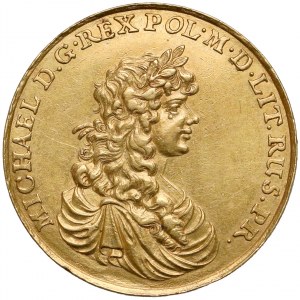 Michał Korybut Wiśniowiecki, Medal zaślubinowy wagi 4 dukatów (1670)