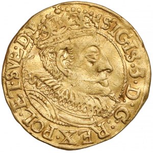 Zygmunt III Waza, Dukat Gdańsk 1596 - folgowa - b.rzadki
