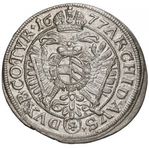 Austria, Leopold I, 6 Kreuzer 1677, Vienna