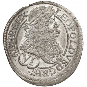 Austria, Leopold I, 6 krajcarów 1685, Wiedeń