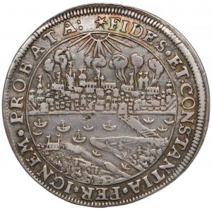 Zygmunt III Waza, Talar Toruń 1629 (Brandtalar) - płonące miasto - b. rzadki