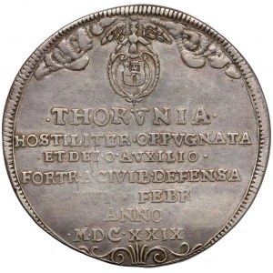 Zygmunt III Waza, Talar Toruń 1629 (Brandtalar) - płonące miasto - b. rzadki