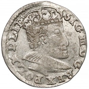 Zygmunt III Waza, Trojak Olkusz 1591 - ozdobna 