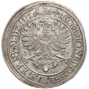 Śląsk, Sylwiusz Fryderyk, 15 krajcarów 1694 IIT
