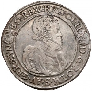 Hungary, Rudolf II, Thaler Kremnica 1590-KB