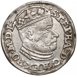 Stefan Batory, Trojak Olkusz 1586 NH