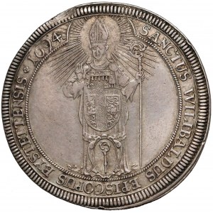 Deutschland, Bayern, Bistum Eichstätt, Jan Euchariusz Schenk von Castell, Taler 1694 GF-N, Nürnberg