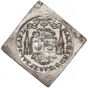 Austria, Bishopric of Salzburg , Max Gandolf von Kuenburg, 1/9 Thaler 1673